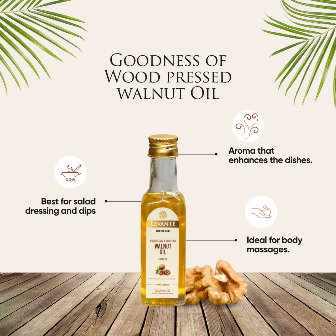 Levanté Wood Pressed Walnut Oil