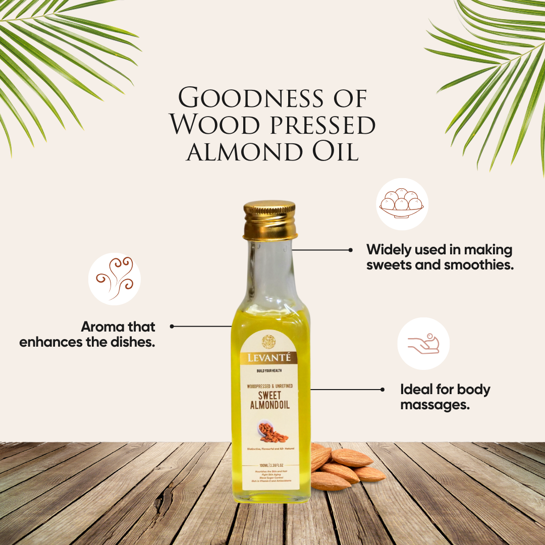 Levanté Wood Pressed Almond Oil