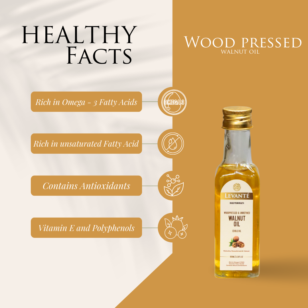 Levanté Wood Pressed Walnut Oil