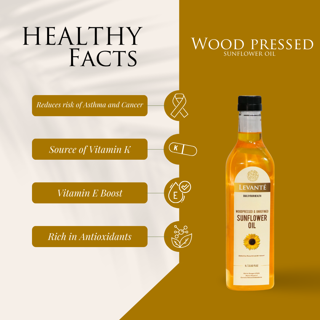 Levanté Wood Pressed Sunflower Oil