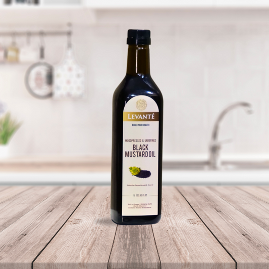 Levanté Wood Pressed Black Mustard Oil