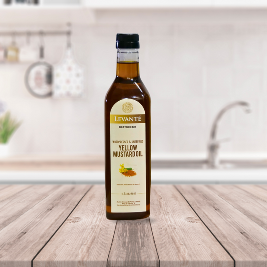 Levanté Wood Pressed Yellow Mustard Oil