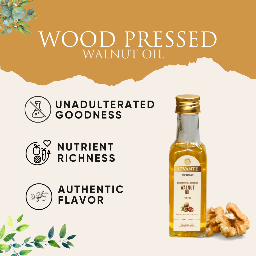 Levanté Wood Pressed Walnut Oil