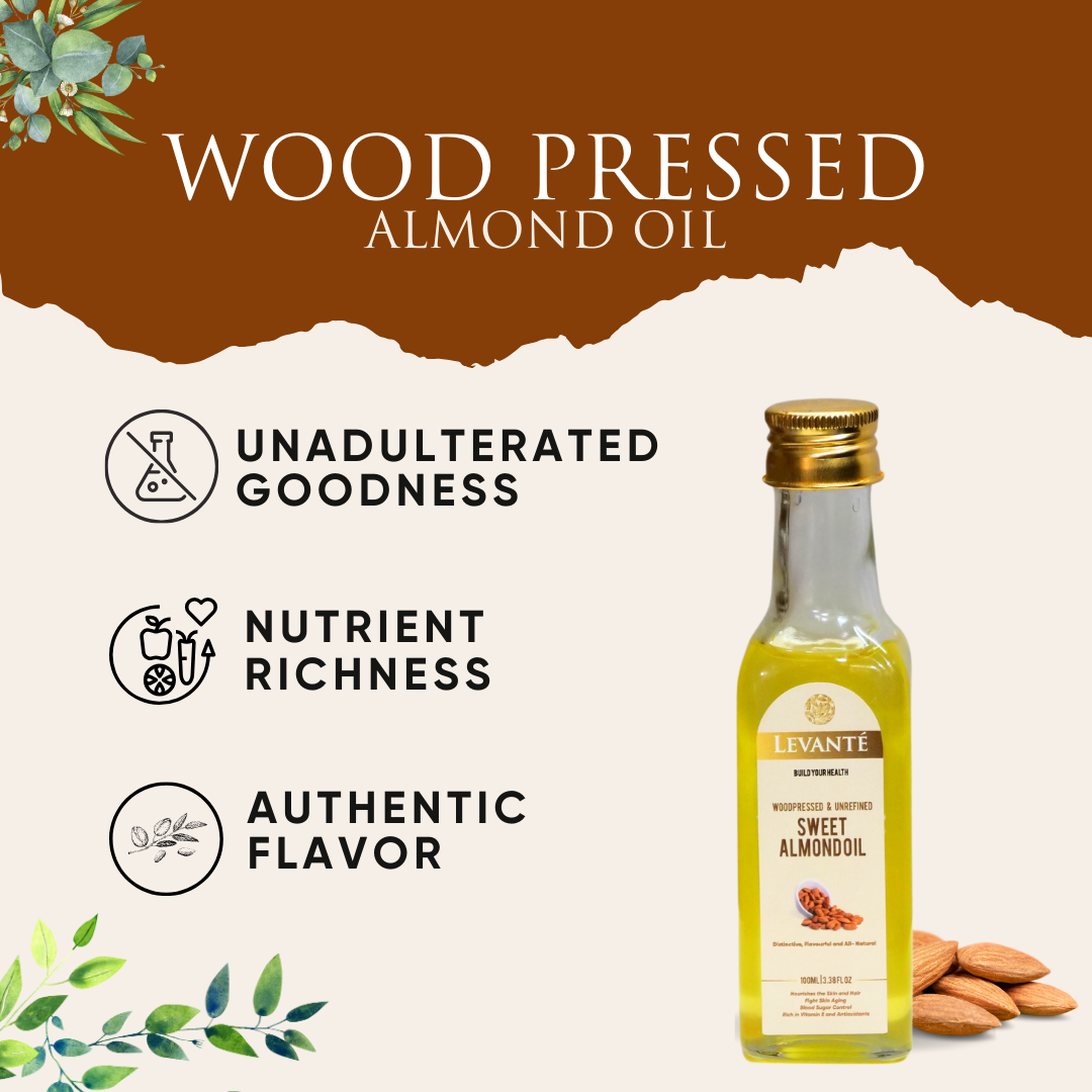 Levanté Wood Pressed Almond Oil