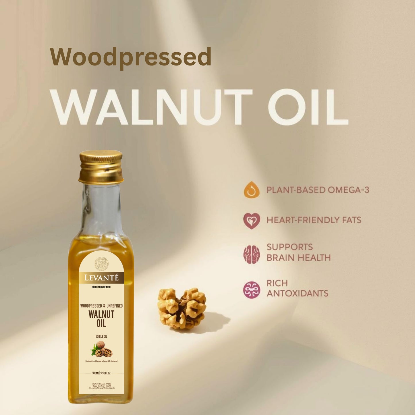 Wood Pressed Walnut Oil
